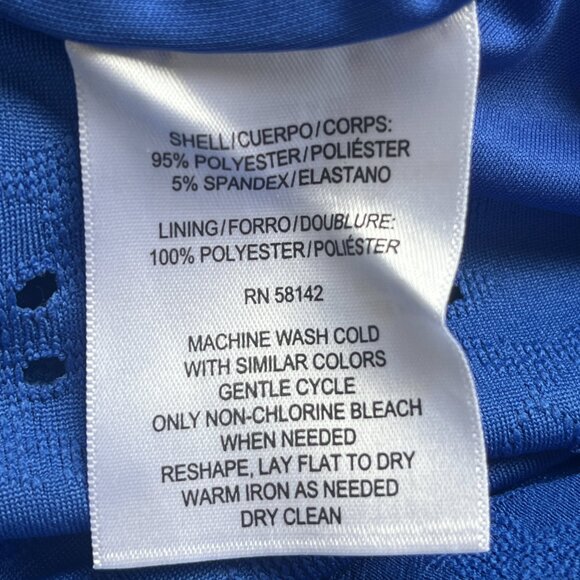 London Times Eyelit Inset Midi Dress Size 6 - Picture 6 of 7